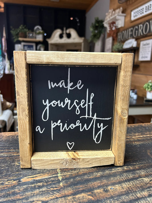 Make yourself a Priority Sign